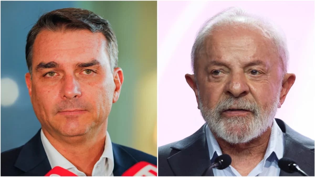 Flávio tem 48% contra 45% de Lula no 2º turno, diz BTG/Nexus